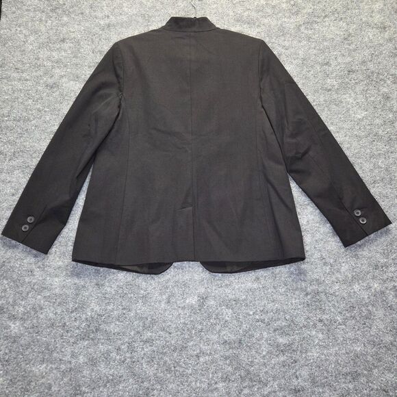 Old Navy Blazer Womens Large Black Single Button Lined Workwear Career Office - Picture 7 of 8
